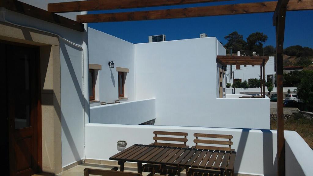 Apocalypsis Houses Skala Exterior foto